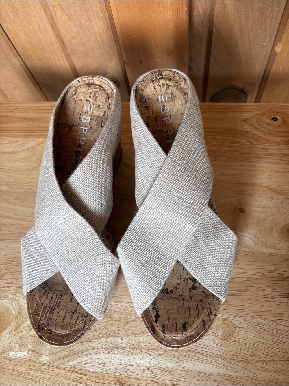 NWOB Espirit Stretch Strap Slides